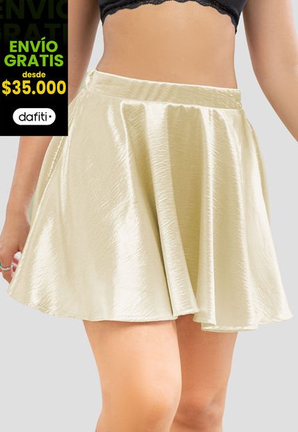 Falda Corta Mujer Blanco Rutta 105044