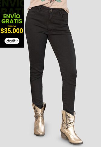Jean Mujer Negro Rutta 106453 Rutta
