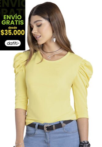 Camiseta Mujer Amarillo Rutta 77581 Rutta