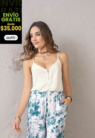 Blusa Mujer Marfil Rutta 78405 Rutta