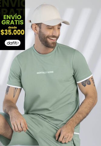 Camiseta Hombre Verde Oliva Rutta 1900 Rutta