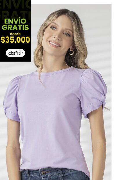 Camiseta Lila Rutta 79579