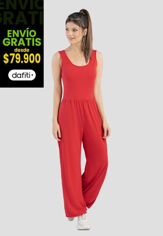 Enterizo Largo Mujer Rojo Rutta 3330 Rutta