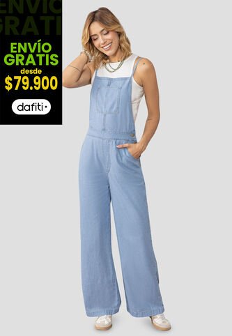 Overall Largo Mujer Azul Rutta 106400 Rutta