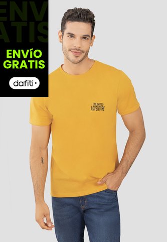 Camiseta Hombre Naranja Rutta 1855 Rutta