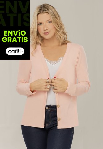 Cardigan Mujer Rosa Rutta 104779 Rutta