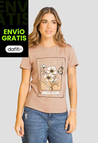 Camiseta Mujer Mocca Rutta 104028 Rutta