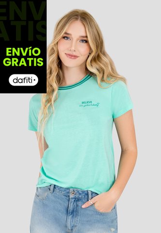 Camiseta Mujer Verde Rutta 103608 Rutta