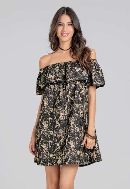 Vestido Corto Mujer Multicolor Rutta 103344