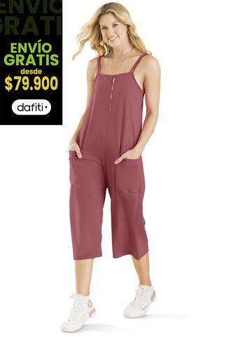 Enterizo Largo Mujer Rosado Rutta 102894 Rutta
