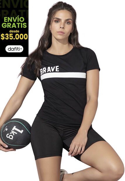 Ciclista Mujer Negro Rutta 87036