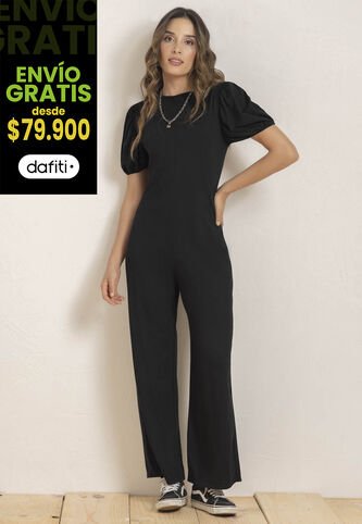 Enterizo Largo Mujer Negro Rutta 90833 Rutta