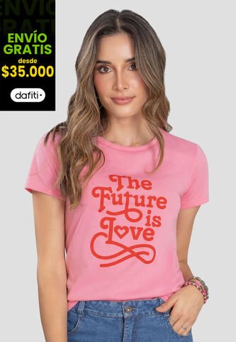Camiseta Mujer Rosa Rutta 105248 Rutta