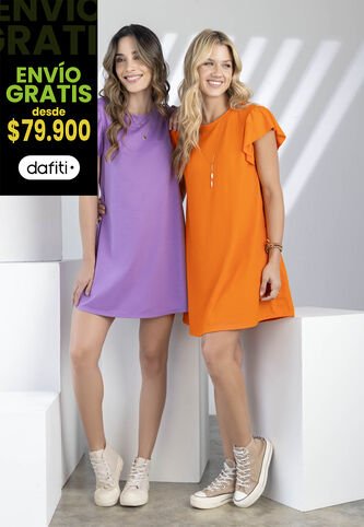 Vestido Paq X2 Mujer Multicolor Rutta 1147 Rutta