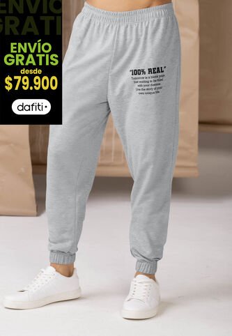 Jogger Hombre Gris Jaspe Rutta 6307 Rutta