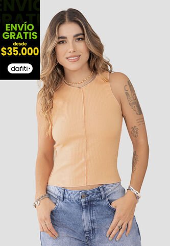 Camiseta Mujer Naranja Rutta 7714 Rutta