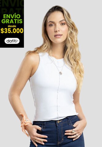 Camiseta Mujer Blanco Rutta 7714 Rutta