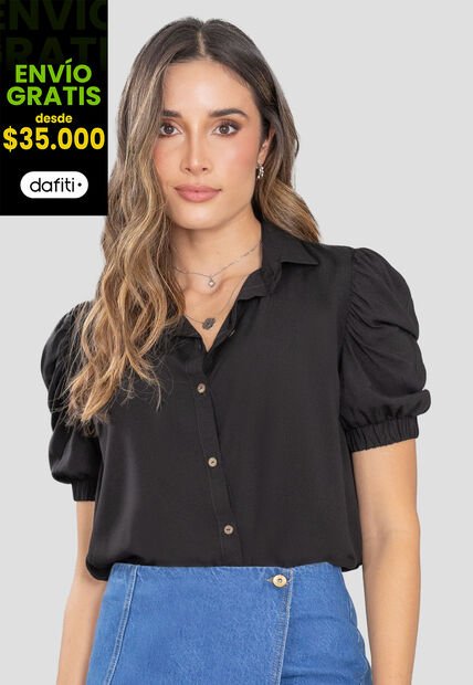 Camisa Mujer Negro Rutta 78612