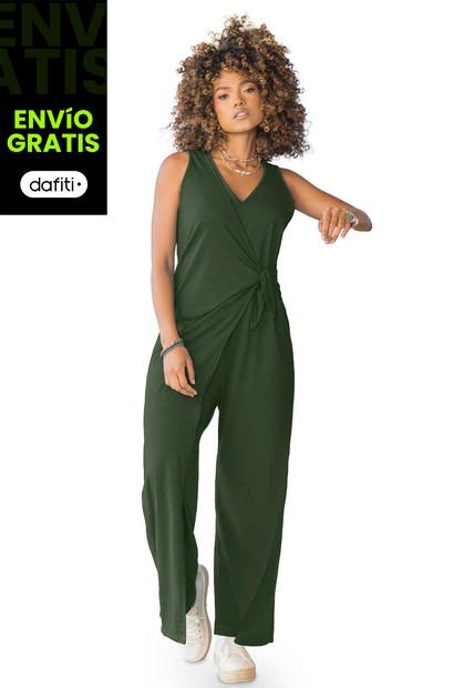 Enterizo Largo Mujer Verde Rutta 100261