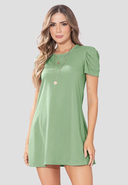 Vestido Corto Mujer Verde Matcha Rutta 106601