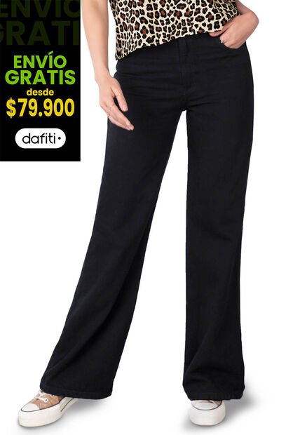 Jean Mujer Negro Rutta 5373
