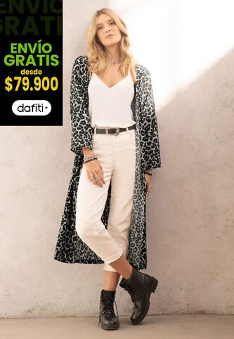 Kimono Mujer Estampado 89271 Rutta