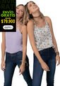 Camiseta Paq X2 Mujer Multicolor 91459 de Rutta