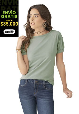 Camiseta Mujer Verde Oliva Rutta 78606 Rutta