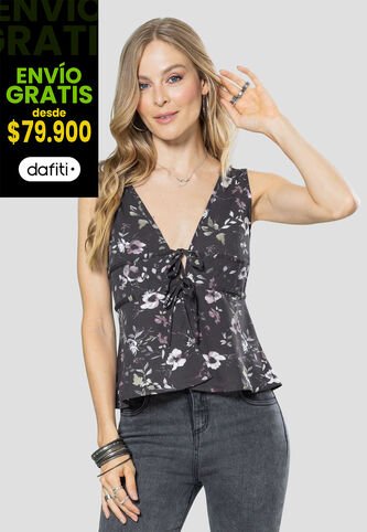 Blusa Mujer Estampado Rutta 106260 Rutta