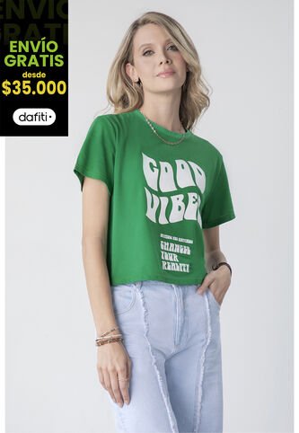 Camiseta Verde Rutta 5445 Rutta