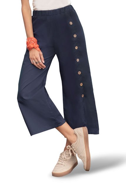Pantalón Mujer Azul 92687