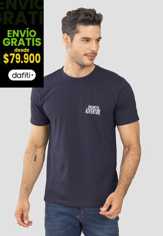 Camiseta Hombre Azul Rutta 1855 Rutta