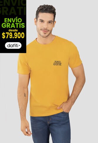 Camiseta Hombre Naranja Rutta 1855 Rutta