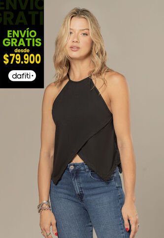 Blusa Mujer Negro Rutta 104722 Rutta