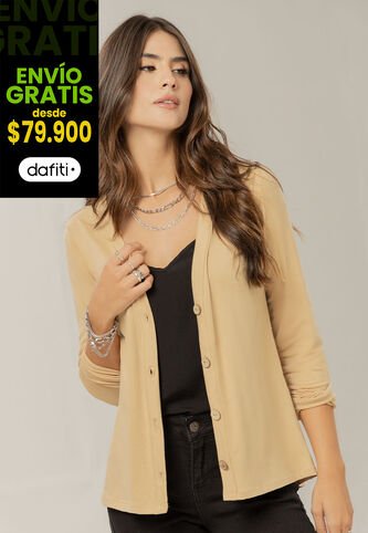 Cardigan Mujer Beige Rutta 104779 Rutta