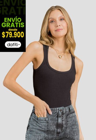 Body Mujer Negro Rutta 104474 Rutta