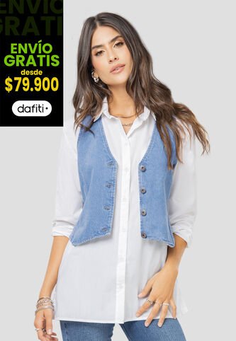 Chaleco Mujer Azul Rutta 104601 Rutta