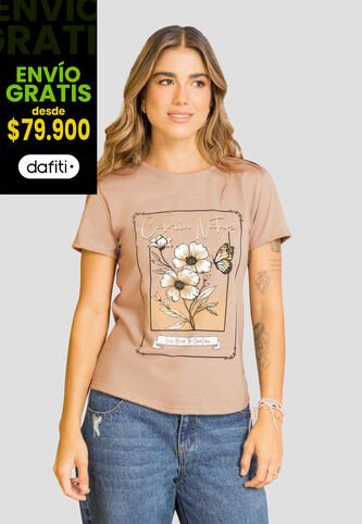 Camiseta Mujer Mocca Rutta 104028 Rutta