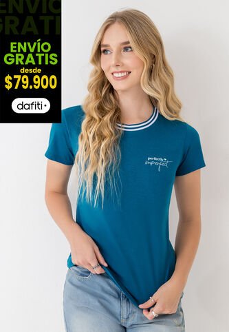 Camiseta Mujer Azul Rutta 103609 Rutta