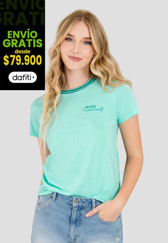Camiseta Mujer Verde Rutta 103608 Rutta