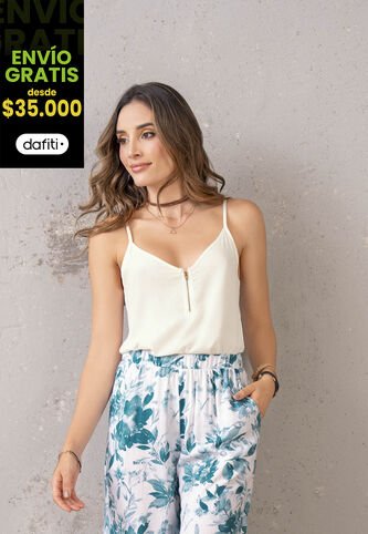 Blusa Mujer Marfil Rutta 78405 Rutta