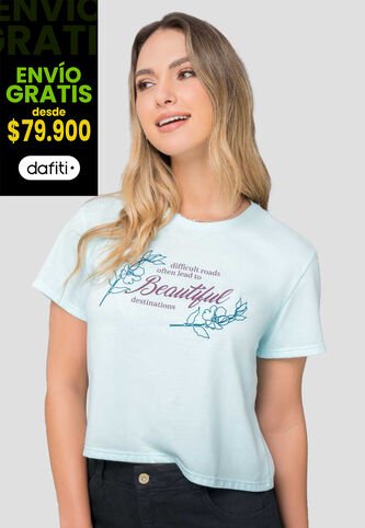 Camiseta Mujer Azul Rutta 101452 Rutta