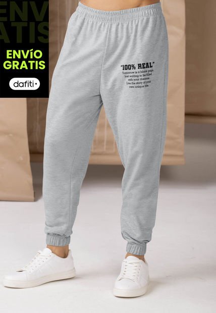 Jogger Hombre Gris Jaspe Rutta 6307