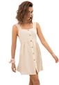 Vestido Corto Para Mujer Caqui Rutta de Rutta