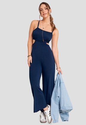 Enterizo Largo Mujer Azul Rutta 104165