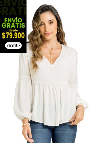 Blusa Mujer Blanco Rutta 100339 Rutta