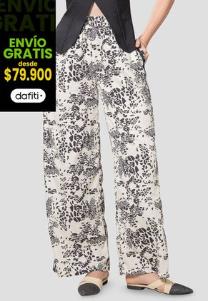 Pantalón Mujer Estampado Rutta 107356