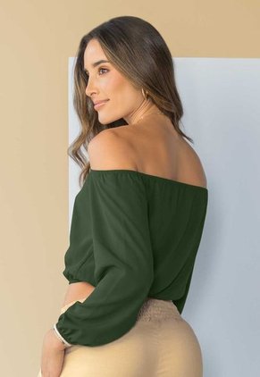 Blusa Mujer Verde Rutta 100331