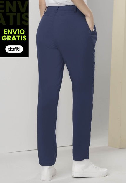 Pantalón Mujer Azul Navy Rutta 34484