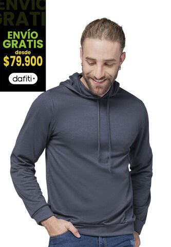 Buzo Hombre Gris Oscuro Rutta 91766 Rutta